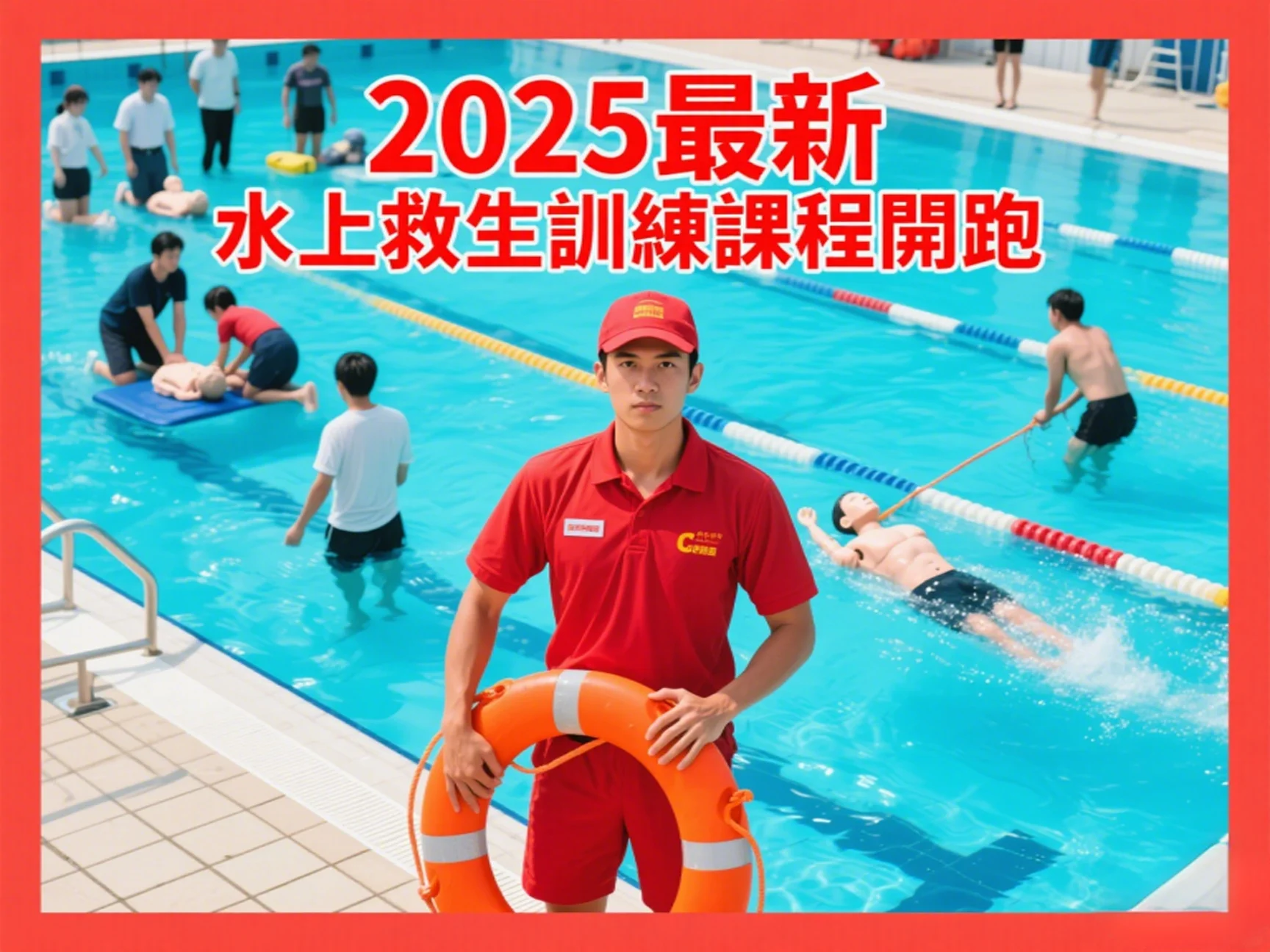 【2025最新水上救生訓練課程】小編帶你掌握救命關鍵技能!